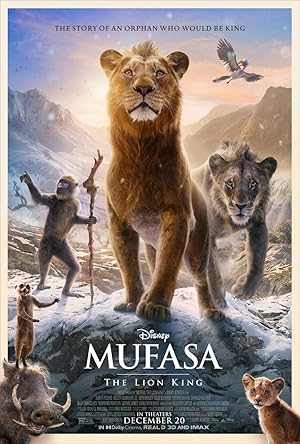 دانلود فیلم Mufasa: The Lion King 2024 موفاسا: شیر شاه
