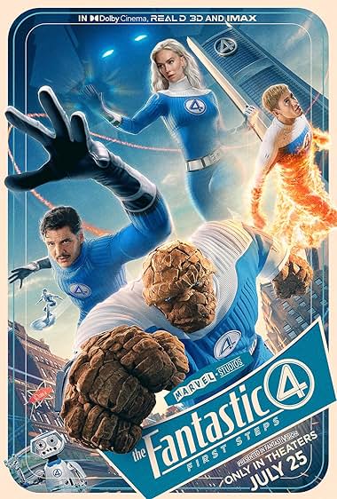 دانلود فیلم The Fantastic Four: First Steps 2025 چهار شگفت انگیز: قدم های اول